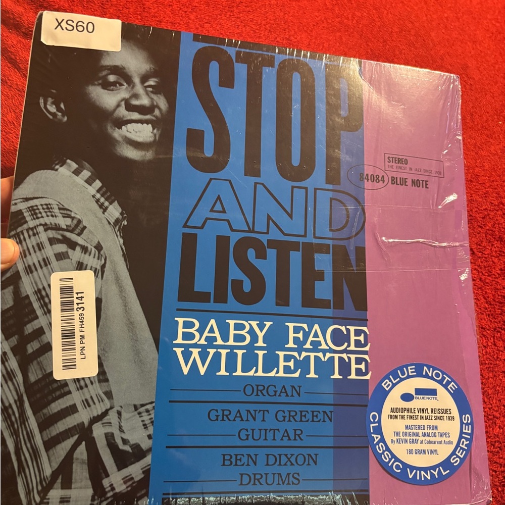Blue Note Classic LP Vinyl Record Stop and Listen by Baby Face Willette 2025